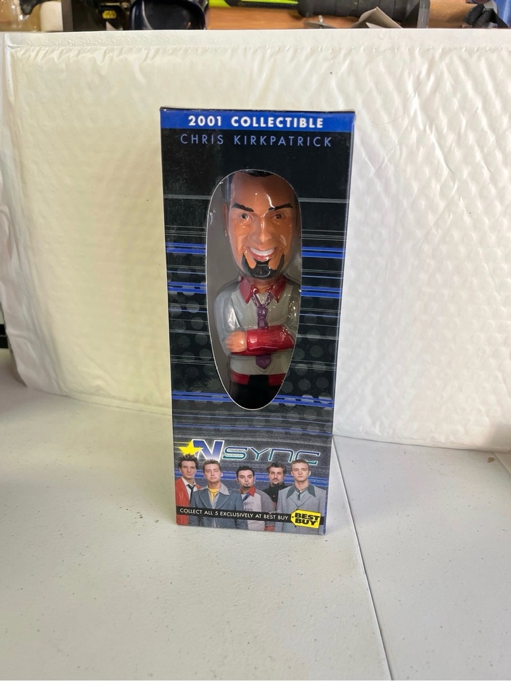 NSYNC Chris Kirkpatrick Collectible Figure - White, Black & Red